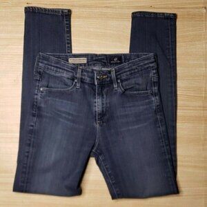 AG Adriano Goldschmied Womens Stevie High Rise Ankle Jeans 25